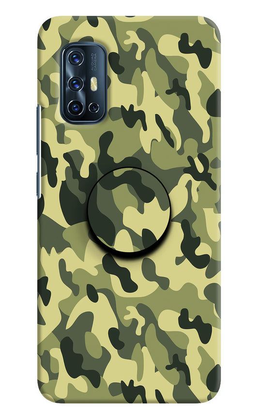 Camouflage Vivo V17 Pop Case by Casekaro