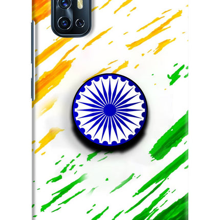 Indian Flag Ashoka Chakra Vivo V17 Pop Case by Casekaro