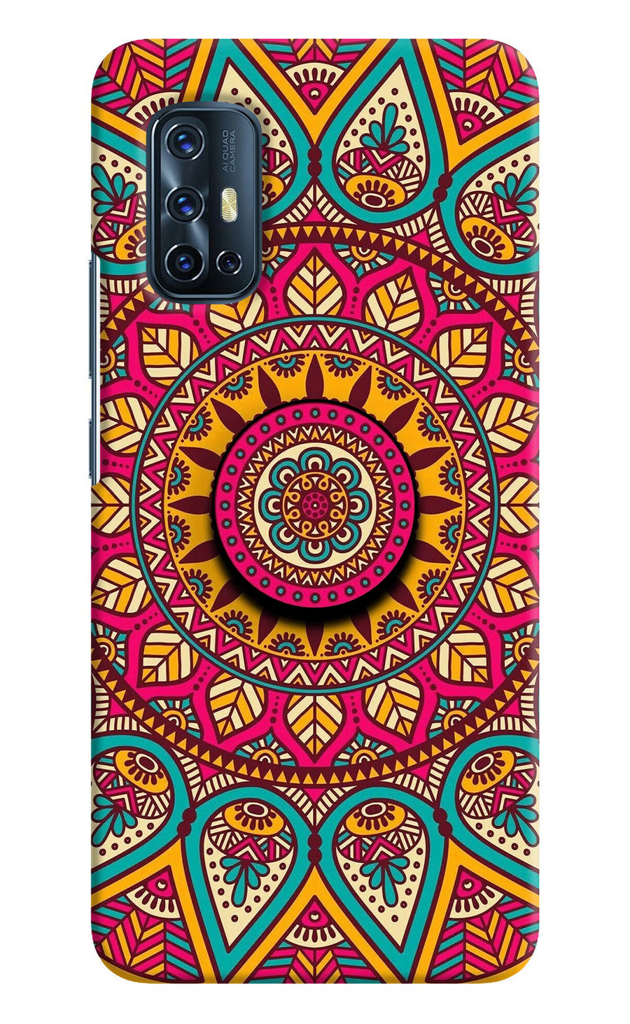 Mandala Vivo V17 Pop Case, Hard case