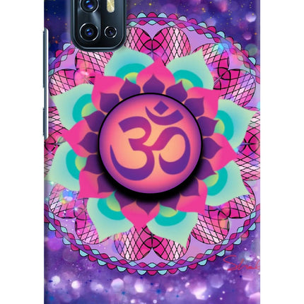 Om Purple Vivo V17 Pop Case by Casekaro