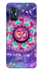 Om Purple Vivo V17 Pop Case by Casekaro