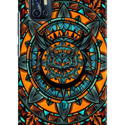 Angry Owl Vivo V17 Pop Case by Casekaro