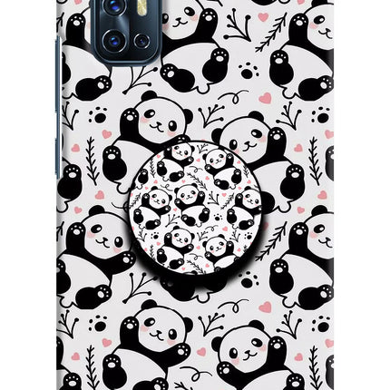 Cute Panda Vivo V17 Pop Case by Casekaro