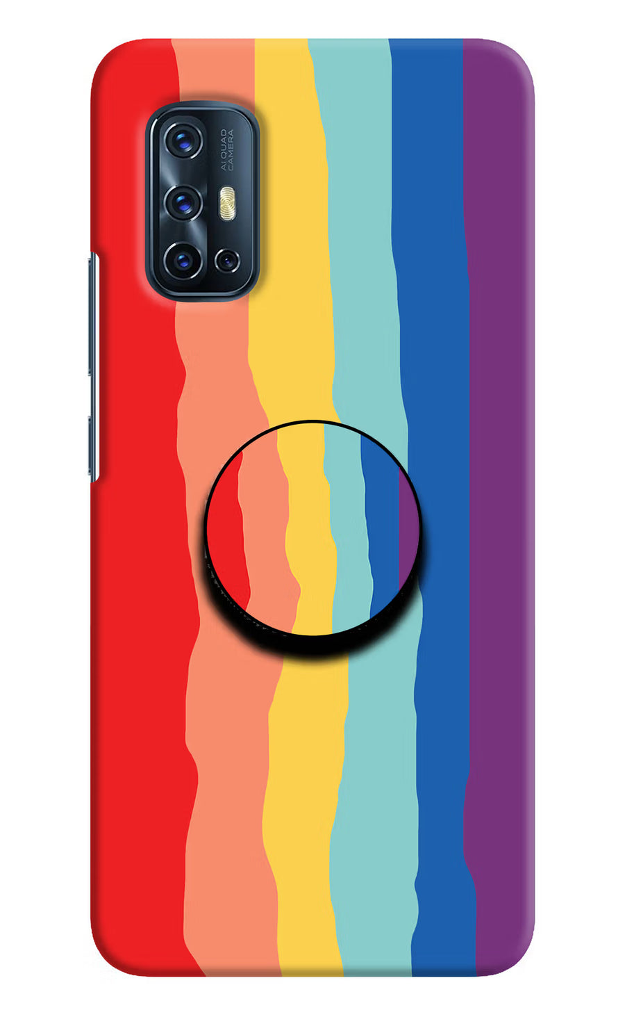 Rainbow Vivo V17 Pop Case, Hard case