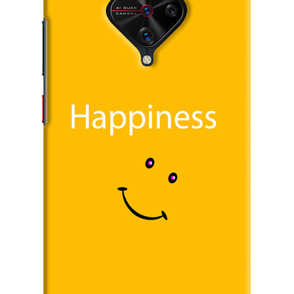 Happiness With Smiley Vivo S1 Pro Hard Case Back Cover by Casekaro