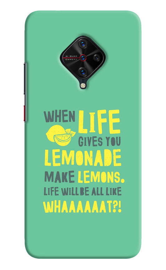 Quote Vivo S1 Pro Hard Case Back Cover by Casekaro