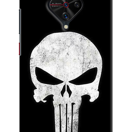 Punisher Skull Vivo S1 Pro Hard Case Back Cover by Casekaro