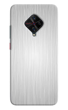 Wooden Grey Texture Vivo S1 Pro Hard Case Back Cover by Casekaro