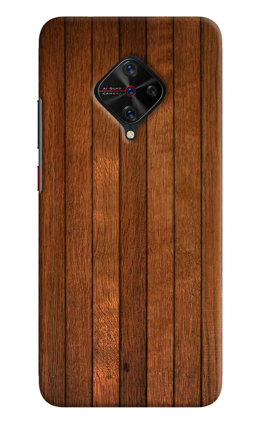 Wooden Artwork Bands Vivo S1 Pro Hard Case Back Cover by Casekaro