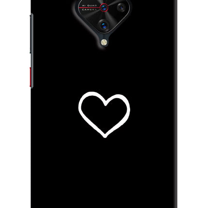 Heart Vivo S1 Pro Hard Case Back Cover by Casekaro