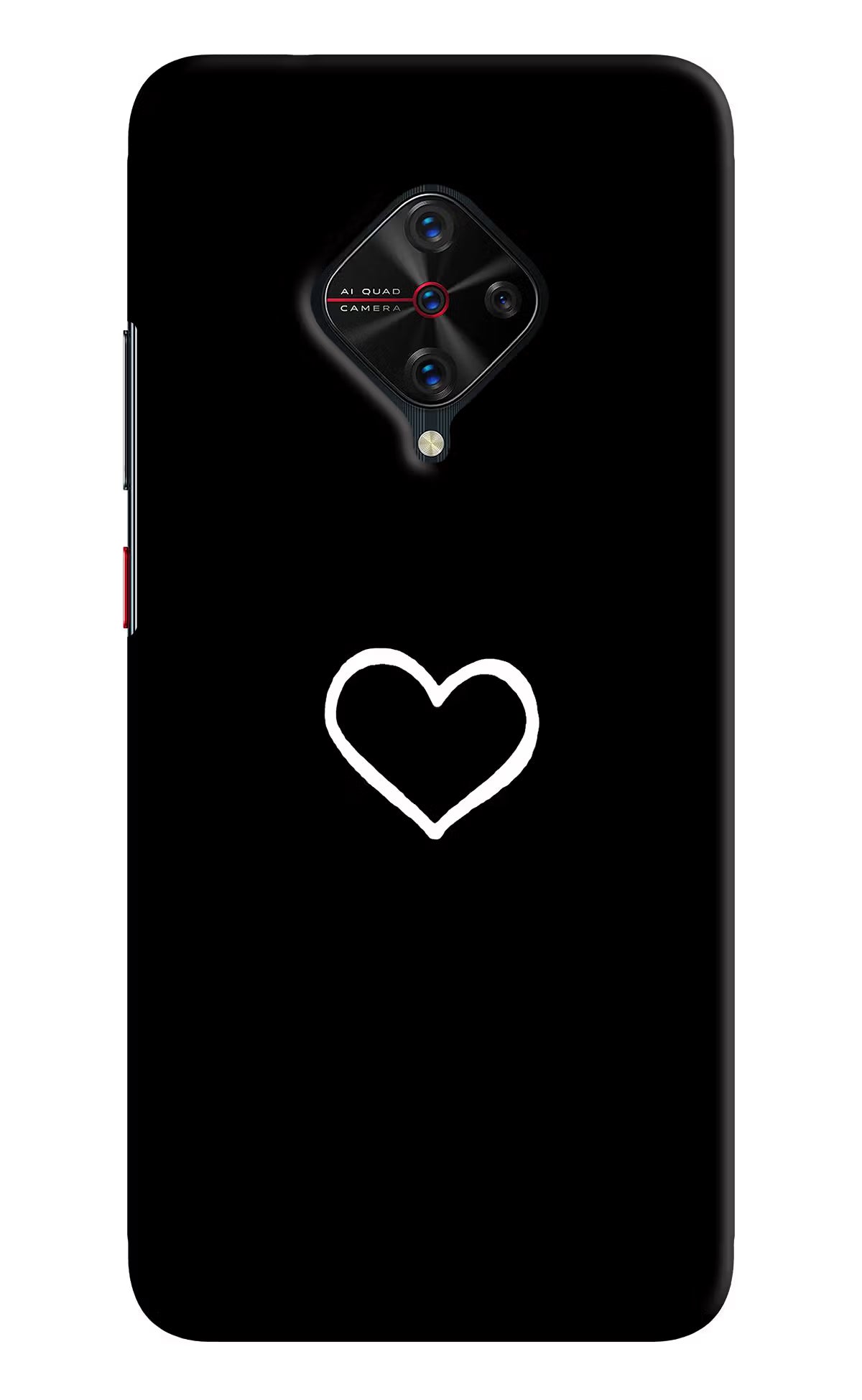 Heart Vivo S1 Pro Hard Case Back Cover by Casekaro