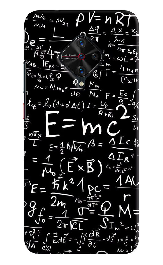 Physics Formula Vivo S1 Pro Hard Case Back Cover by Casekaro