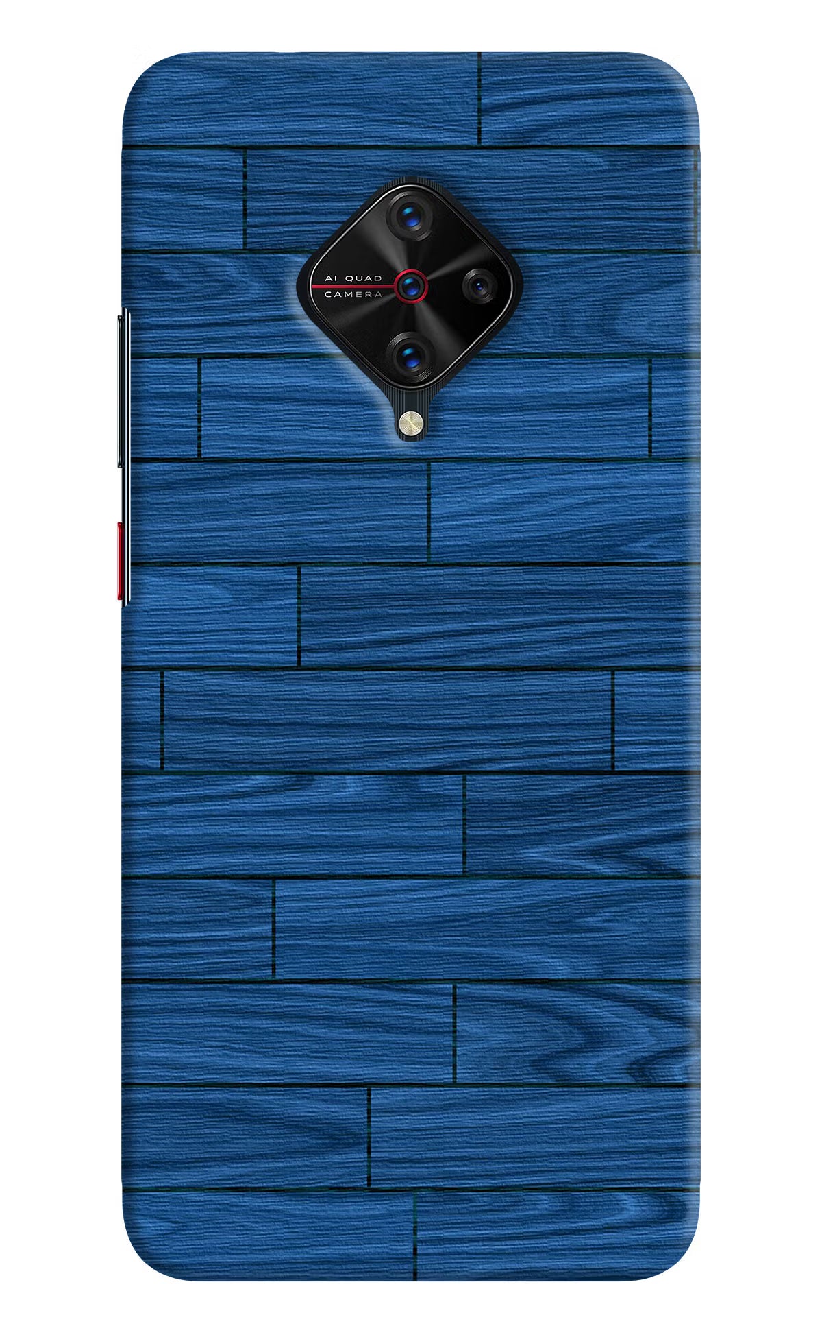 Wooden Texture Vivo S1 Pro Hard Case Back Cover by Casekaro