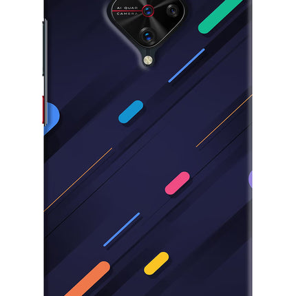 Abstract Design Vivo S1 Pro Hard Case Back Cover by Casekaro