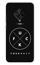 Go Fuck Yourself Vivo S1 Pro Hard Case Back Cover by Casekaro
