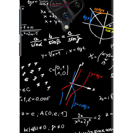 Mathematics Formula Vivo S1 Pro Hard Case Back Cover by Casekaro