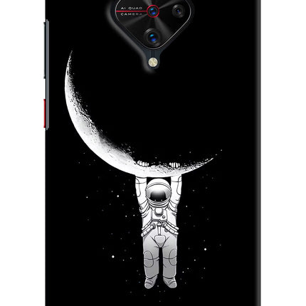 Moon Space Vivo S1 Pro Hard Case Back Cover by Casekaro
