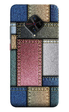 Multicolor Jeans Vivo S1 Pro Hard Case Back Cover by Casekaro