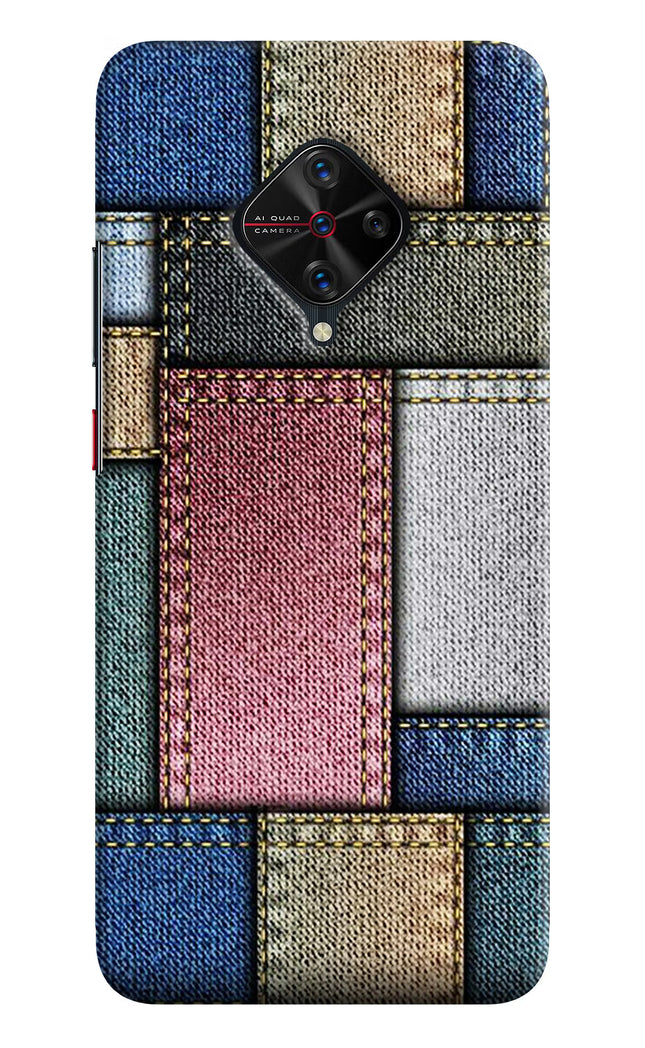 Multicolor Jeans Vivo S1 Pro Hard Case Back Cover by Casekaro