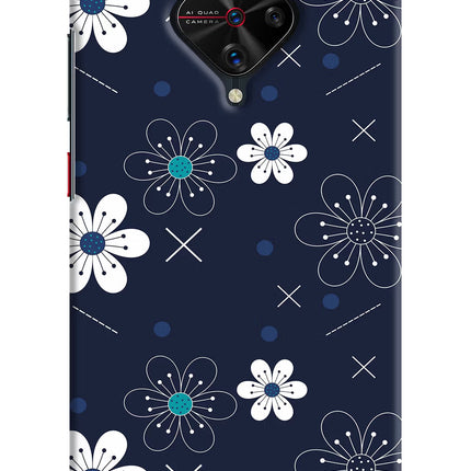 Flowers Vivo S1 Pro Hard Case Back Cover by Casekaro