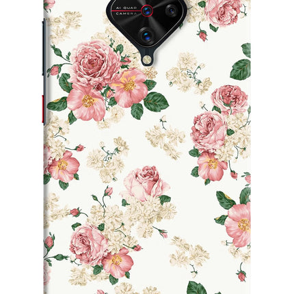 Flowers Vivo S1 Pro Hard Case Back Cover by Casekaro