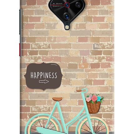 Happiness Artwork Vivo S1 Pro Hard Case Back Cover by Casekaro
