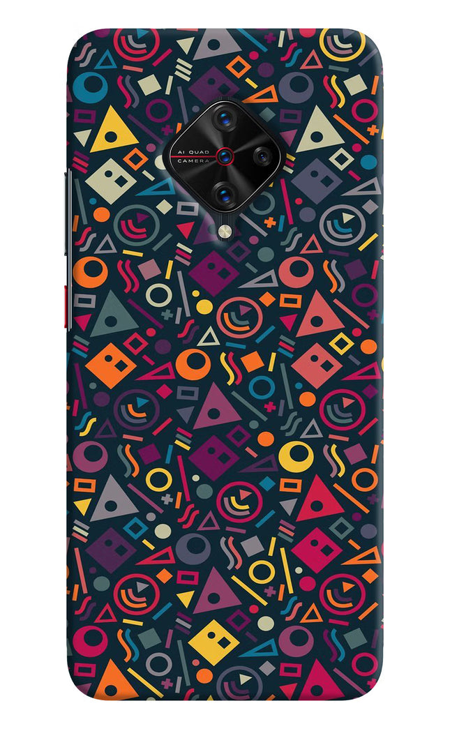 Geometric Abstract Vivo S1 Pro Hard Case Back Cover by Casekaro
