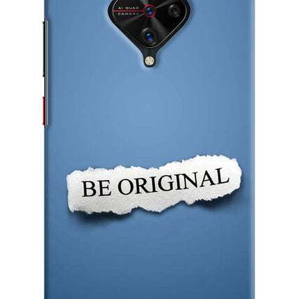 Be Original Vivo S1 Pro Hard Case Back Cover by Casekaro