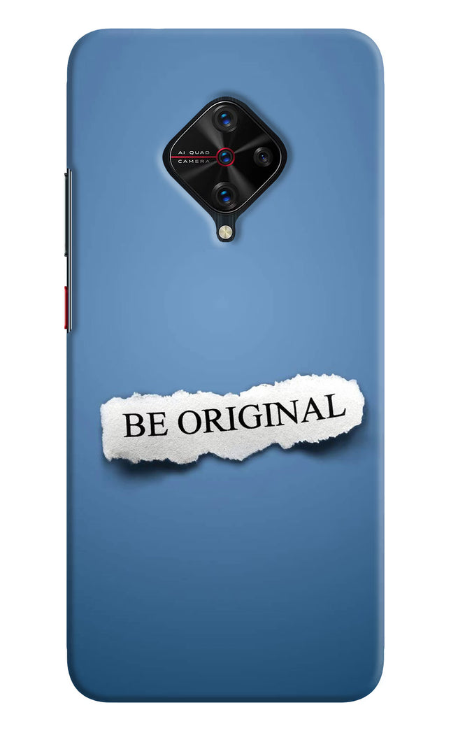 Be Original Vivo S1 Pro Hard Case Back Cover by Casekaro