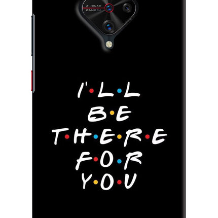 I'll Be There For You Vivo S1 Pro Hard Case Back Cover by Casekaro