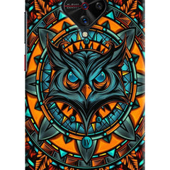 Angry Owl Art Vivo S1 Pro Hard Case Back Cover by Casekaro
