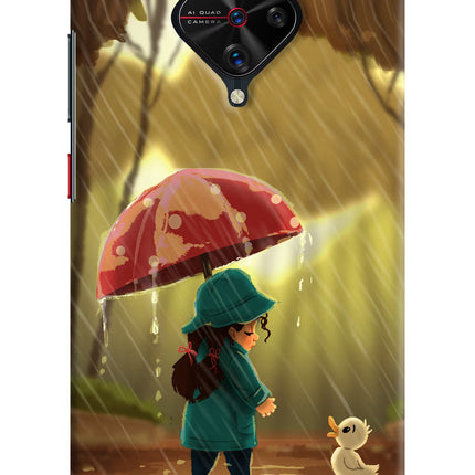 Rainy Day Vivo S1 Pro Hard Case Back Cover by Casekaro