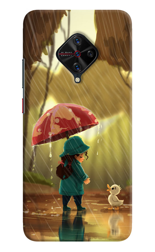 Rainy Day Vivo S1 Pro Hard Case Back Cover by Casekaro