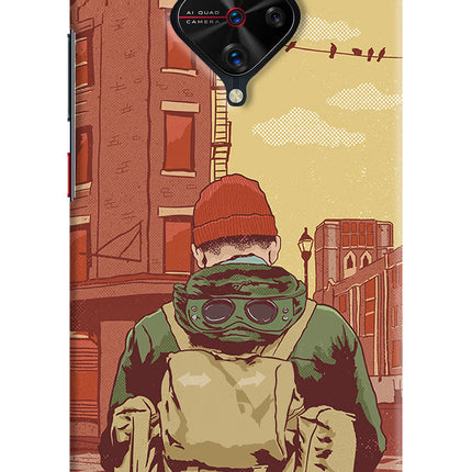 Adventurous Vivo S1 Pro Hard Case Back Cover by Casekaro