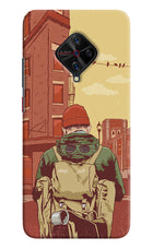 Adventurous Vivo S1 Pro Hard Case Back Cover by Casekaro