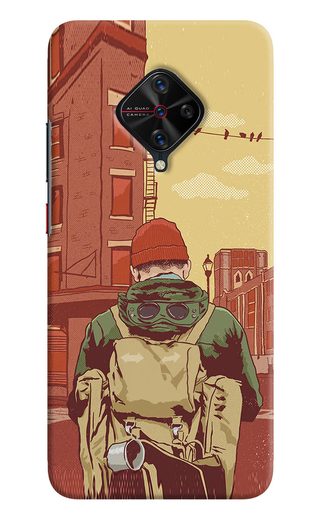 Adventurous Vivo S1 Pro Hard Case Back Cover by Casekaro