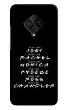 FRIENDS Character Vivo S1 Pro Hard Case Back Cover by Casekaro