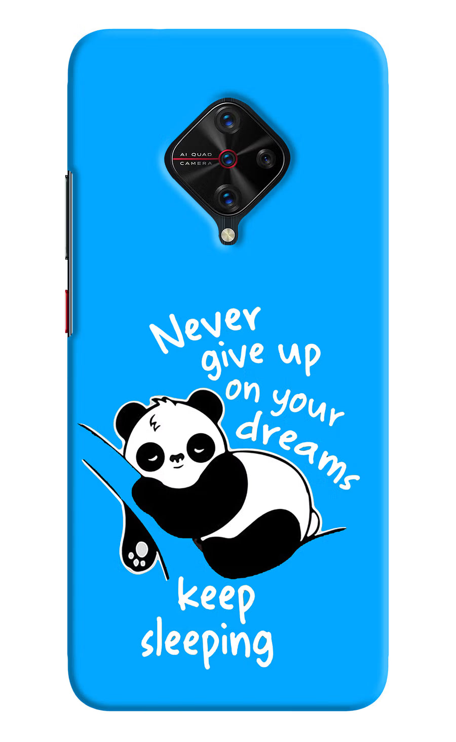 Keep Sleeping Vivo S1 Pro Back Cover, Hard case