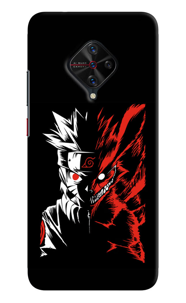Naruto Two Face Vivo S1 Pro Hard Case Back Cover by Casekaro