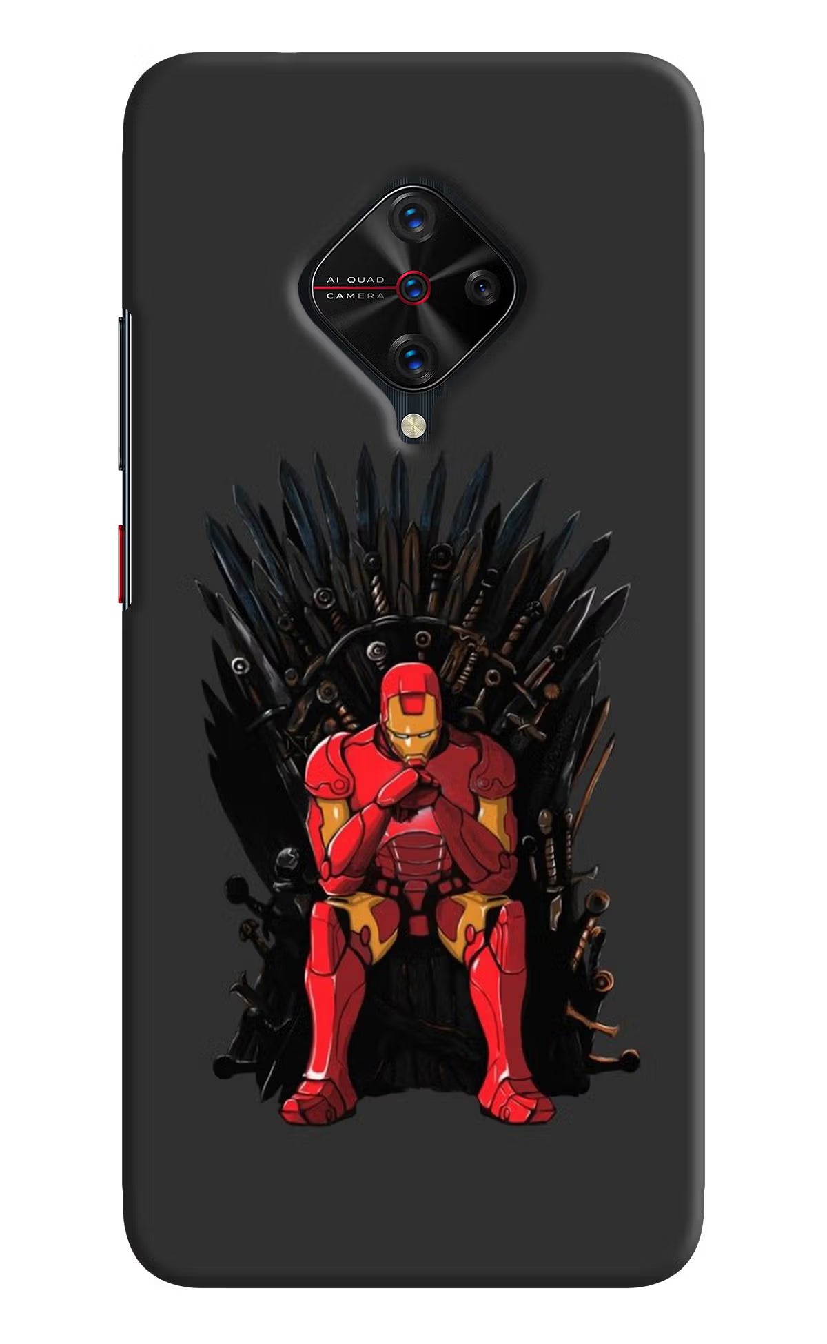 Ironman Throne Vivo S1 Pro Hard Case Back Cover by Casekaro