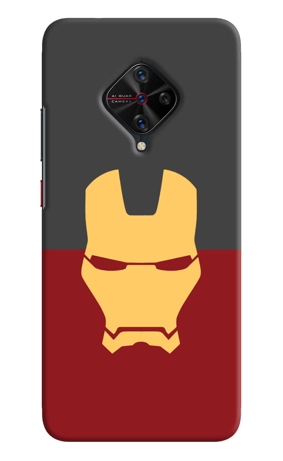 Ironman Vivo S1 Pro Hard Case Back Cover by Casekaro