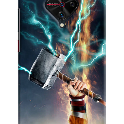 Thor Hammer Mjolnir Vivo S1 Pro Hard Case Back Cover by Casekaro
