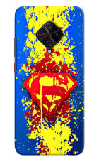 Superman logo Vivo S1 Pro Hard Case Back Cover by Casekaro