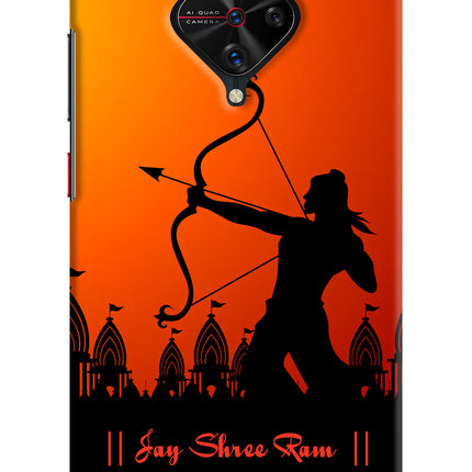 Lord Ram - 4 Vivo S1 Pro Hard Case Back Cover by Casekaro