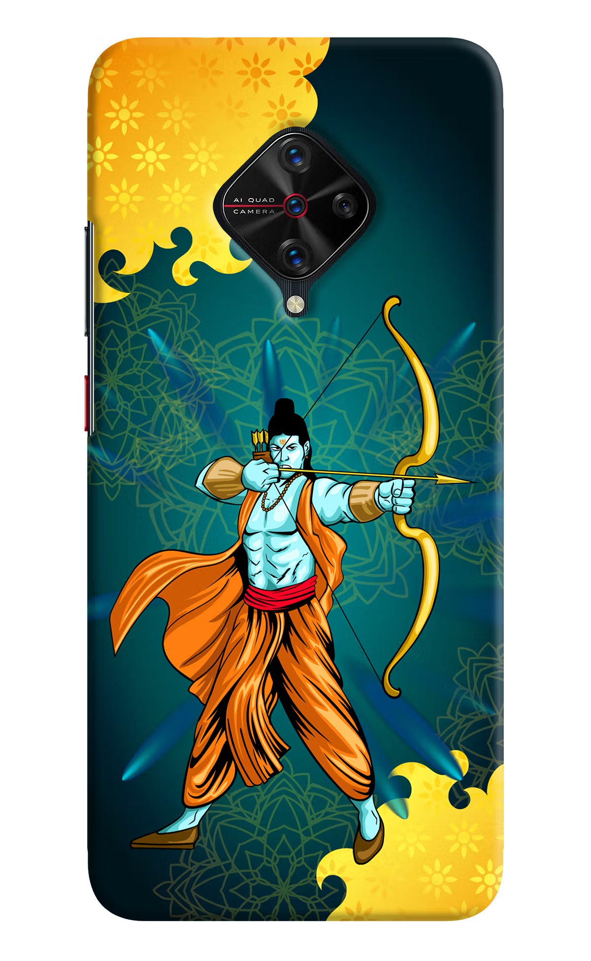 Lord Ram - 6 Vivo S1 Pro Hard Case Back Cover by Casekaro