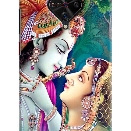 Lord Radha Krishna Vivo S1 Pro Hard Case Back Cover by Casekaro