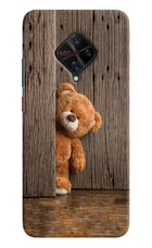 Teddy Wooden Vivo S1 Pro Hard Case Back Cover by Casekaro
