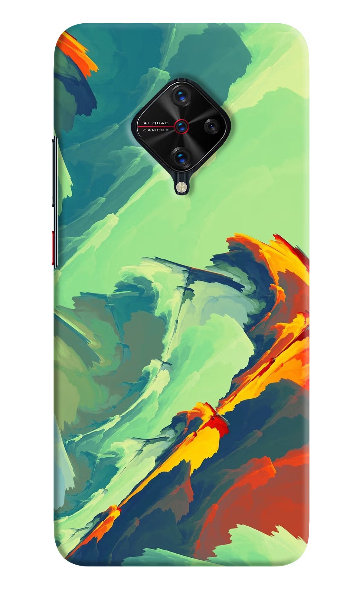 Paint Art Vivo S1 Pro Hard Case Back Cover by Casekaro