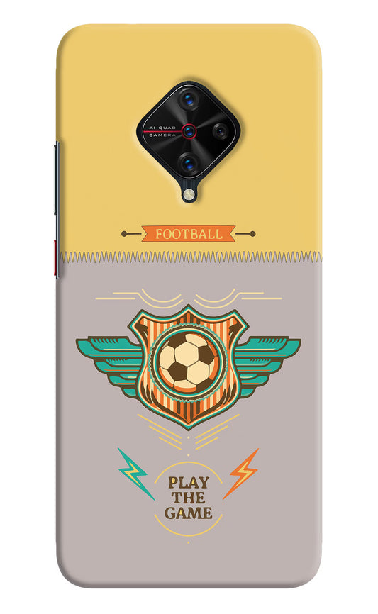 Football Vivo S1 Pro Hard Case Back Cover by Casekaro