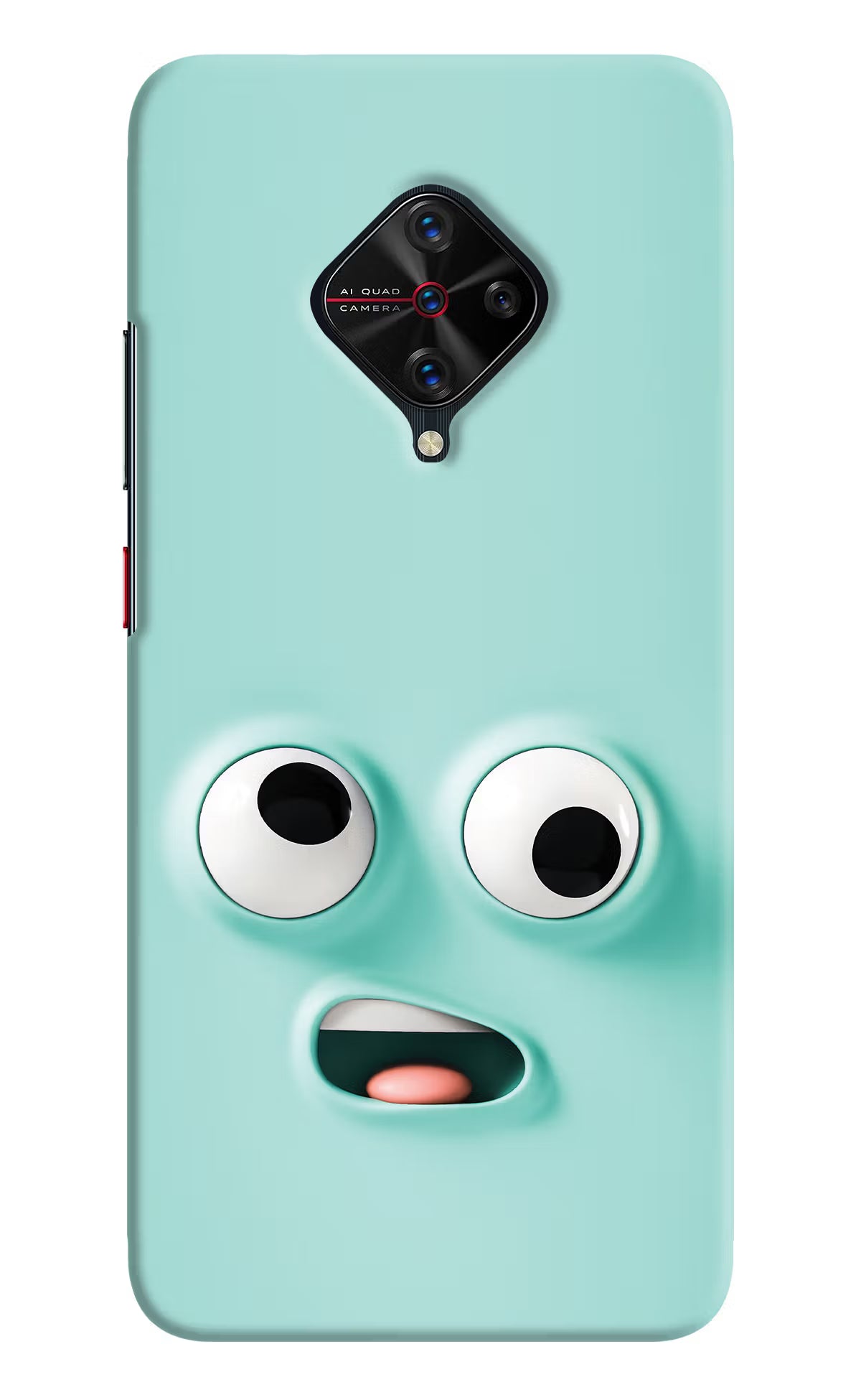 Funny Cartoon Vivo S1 Pro Hard Case Back Cover by Casekaro